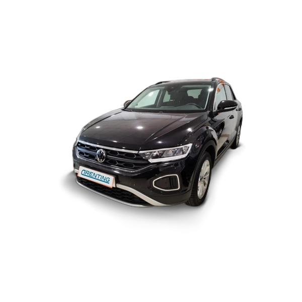 Renting Volkswagen T-Roc 1.5 TSI Life DSG7 Negro 1