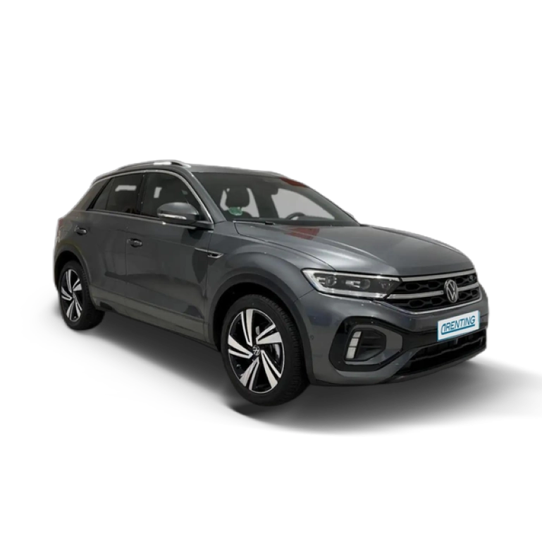 Renting Volkswagen T-Roc 1.5 TSI R-Line Gris