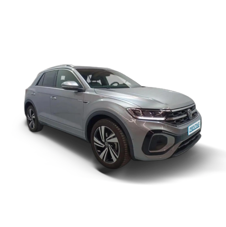 Renting Volkswagen T-Roc 1.5 TSI R-Line DSG7 Plateado 1