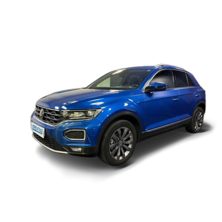 Renting Volkswagen T-Roc 1.5 TSI Sport Azul