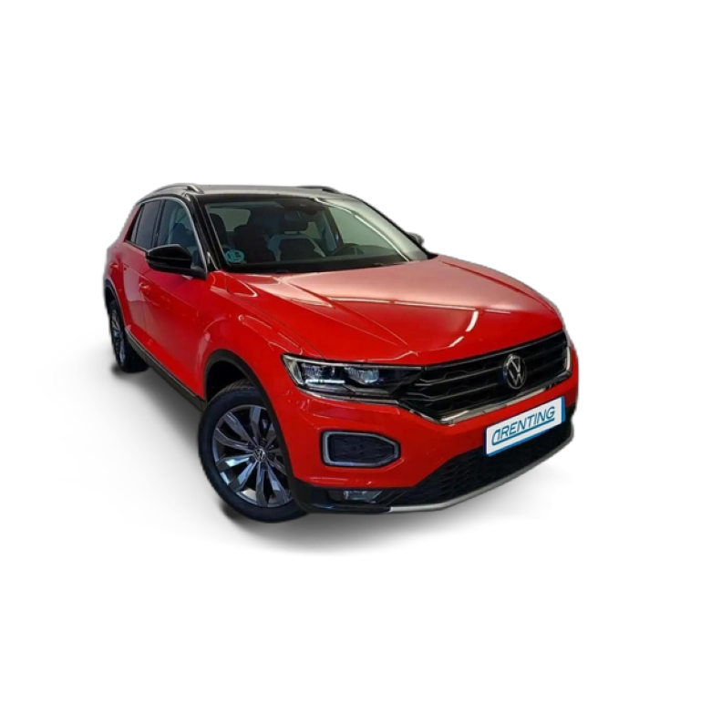 Renting Volkswagen T-Roc 1.5 TSI Sport Rojo 1