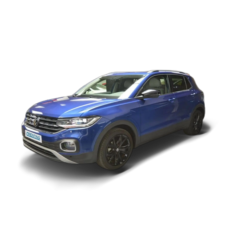 Renting Volkswagen T-Cross 1.5 TSI Sport DSG7 110kW Azul