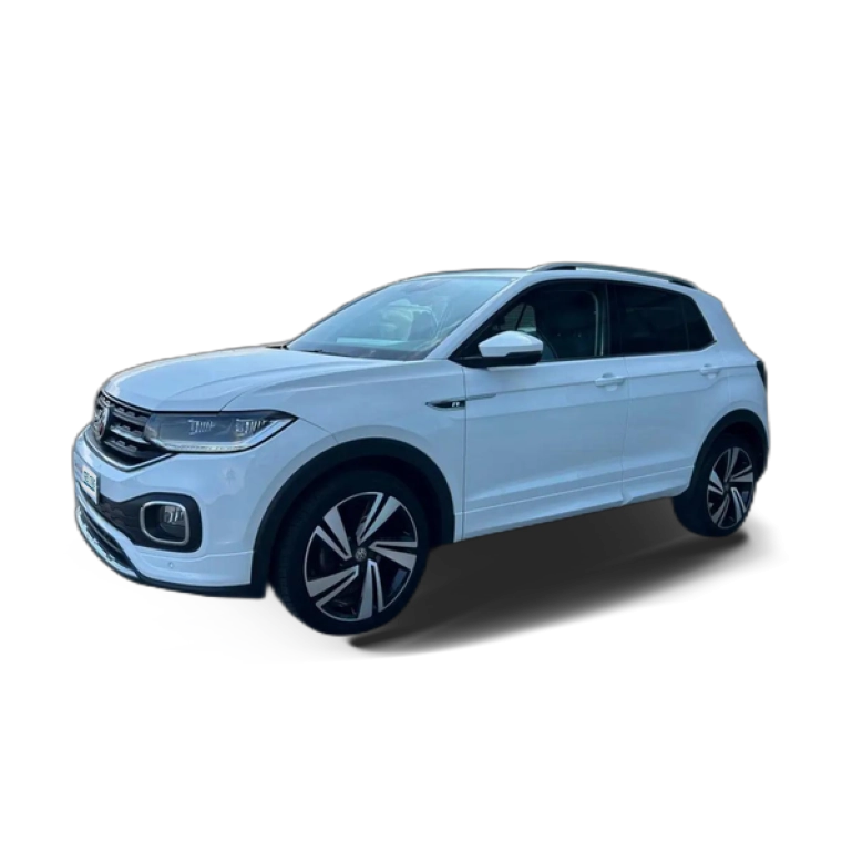 Renting Volkswagen T-Cross 1.5 TSI Sport DSG7 110kW Blanco