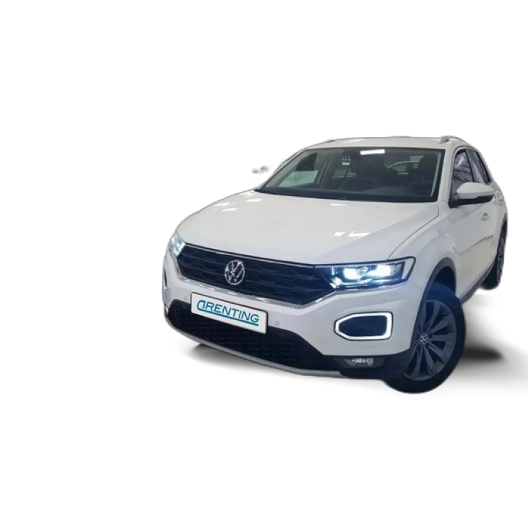 Renting Volkswagen T-Roc 1.5 TSI Sport DSG7 Blanco 2