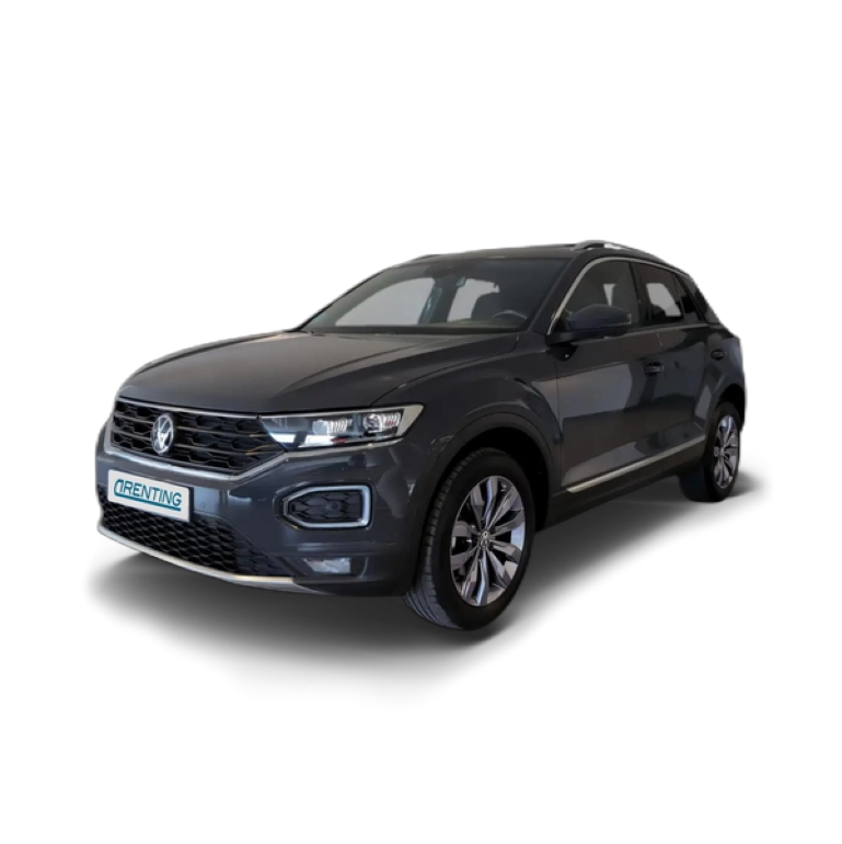 Renting Volkswagen T-Roc 1.5 TSI Sport DSG7 Gris 1