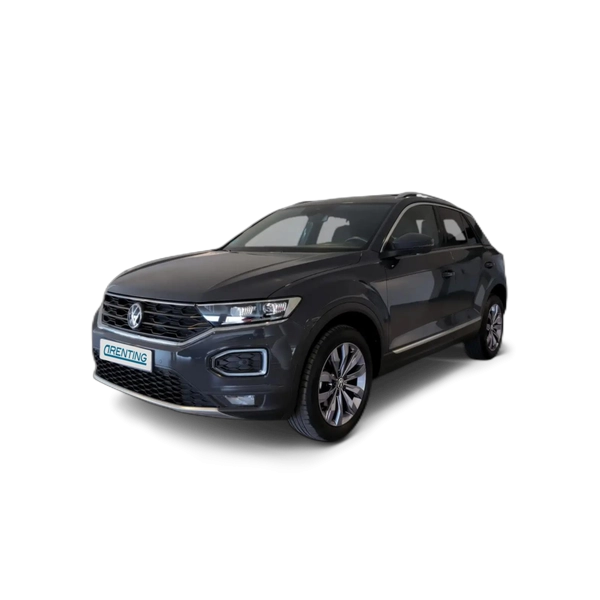 Renting Volkswagen T-Roc 1.5 TSI Sport DSG7 Gris 1