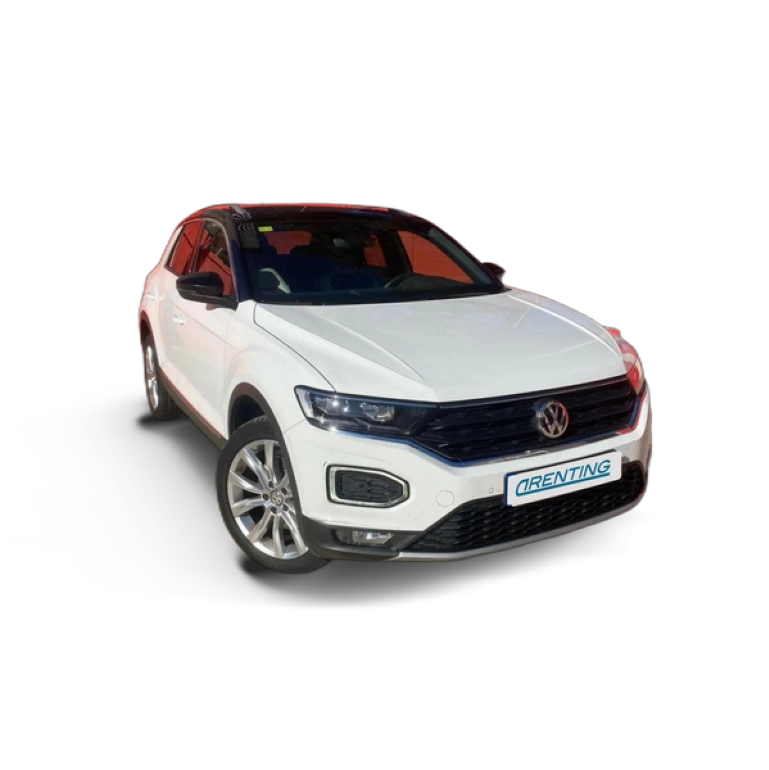 Renting Volkswagen T-Roc 1.5 TSI Sport Blanco