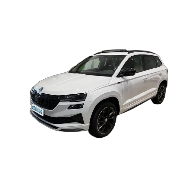 Renting Skoda Karoq 1.5 TSI Sportline ACT DSG Blanco 1