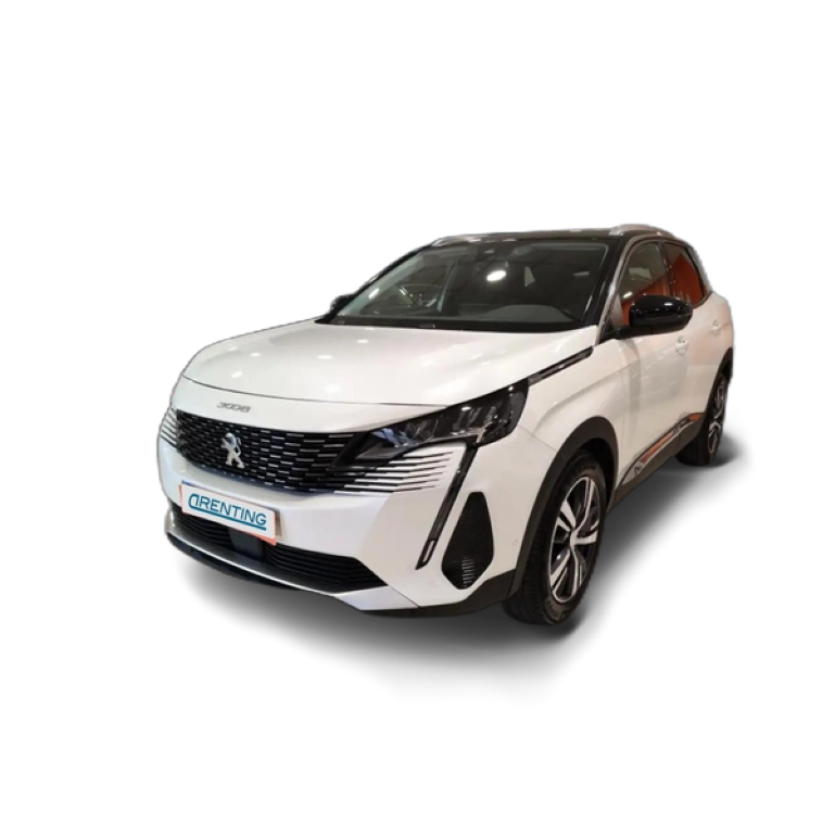 Renting Peugeot 3008 1.5BlueHDi Allure Pack S&S EAT8 130 Blanco 1