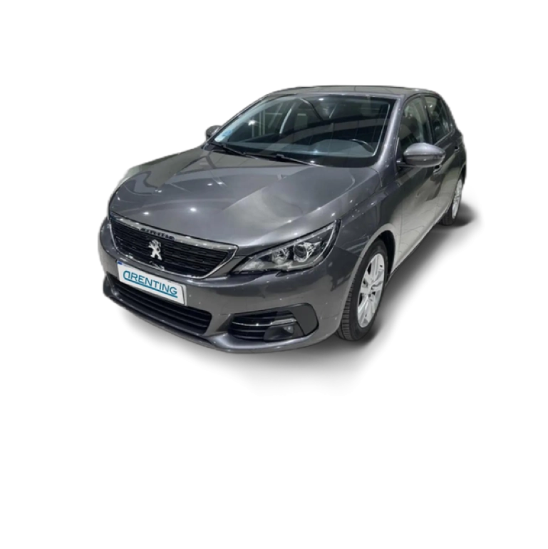 Renting Peugeot 308 1.5BlueHDi S&S Active Pack 100 Gris