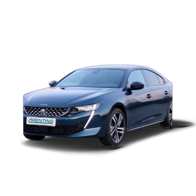 Renting Peugeot 508 1.5BlueHDi S&S Allure Pack EAT8 130 Azul 1