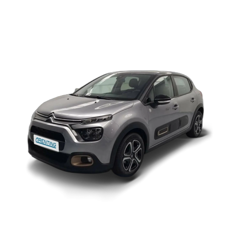 Renting Citroen C3 1.5BlueHDi S&S C-Series 100 Gris 3