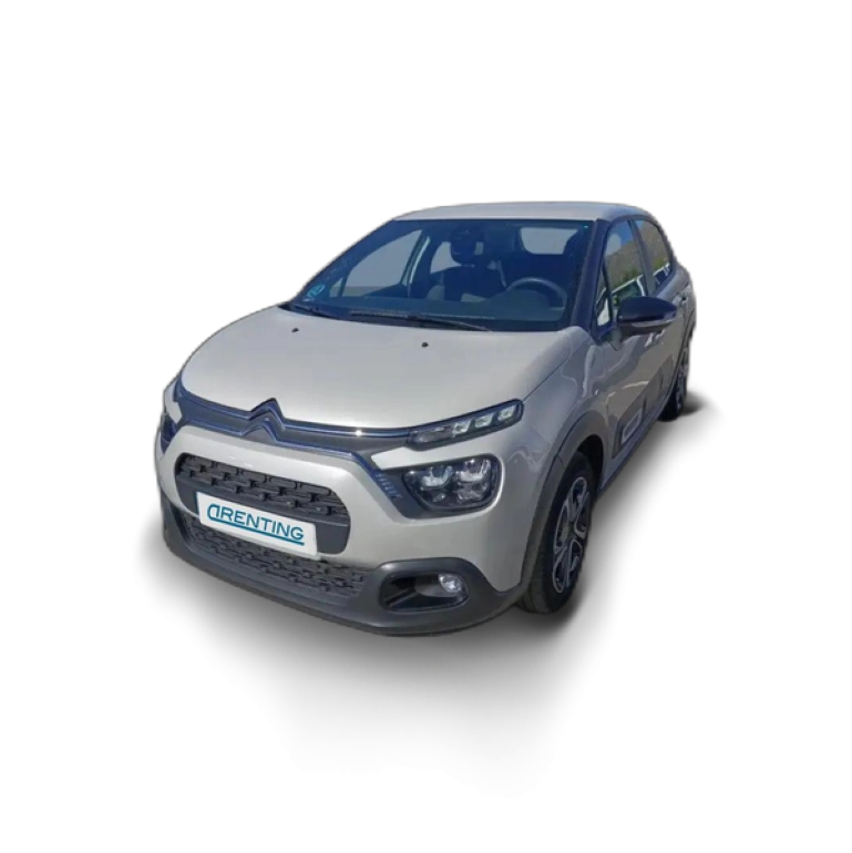 Renting Citroen C3 1.5BlueHDi S&S Feel 100 Amarillo 2