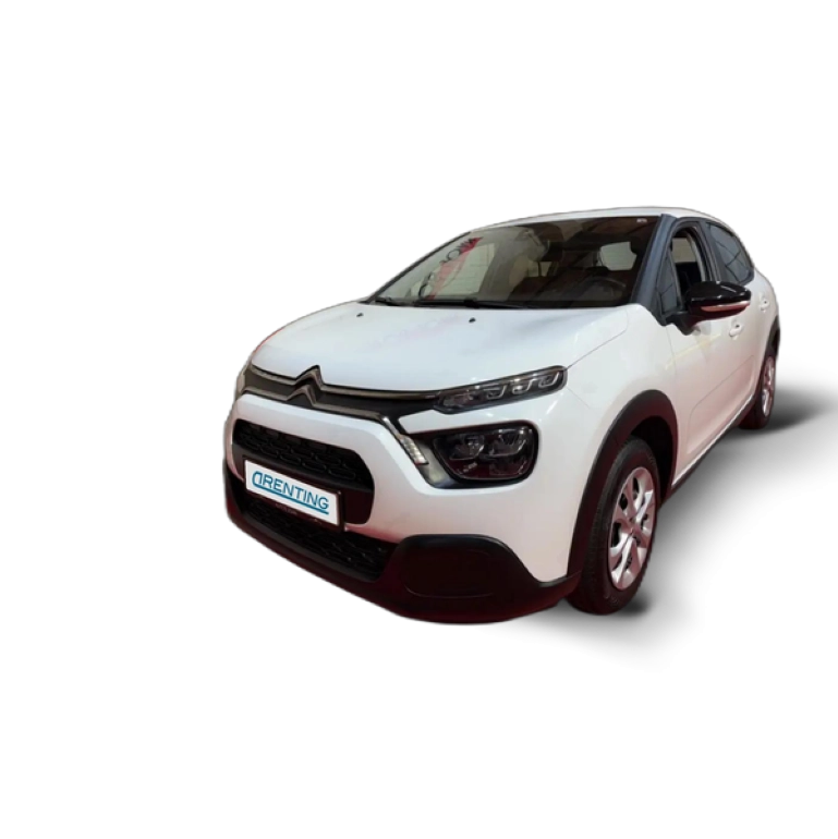 Renting Citroen C3 1.5BlueHDi S&S Feel Pack 100 Blanco