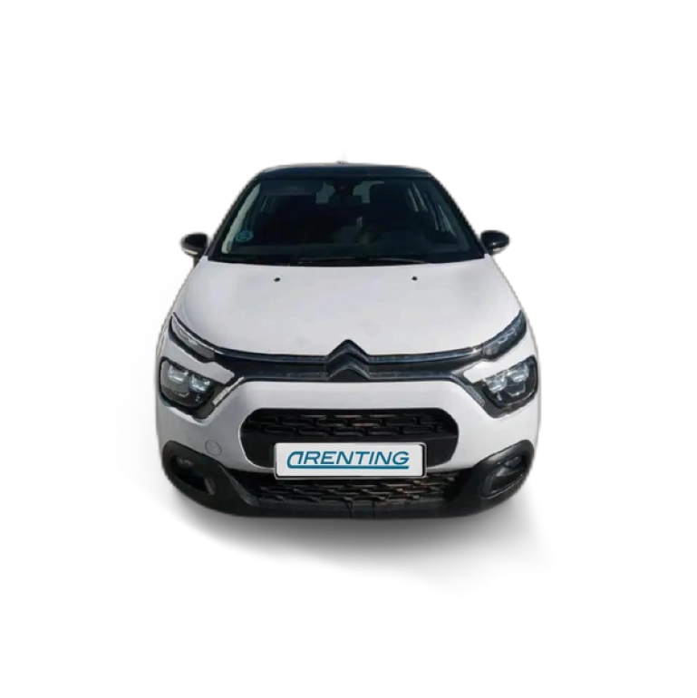 Renting Citroen C3 1.5BlueHDi S&S Feel Pack 100 Blanco 1