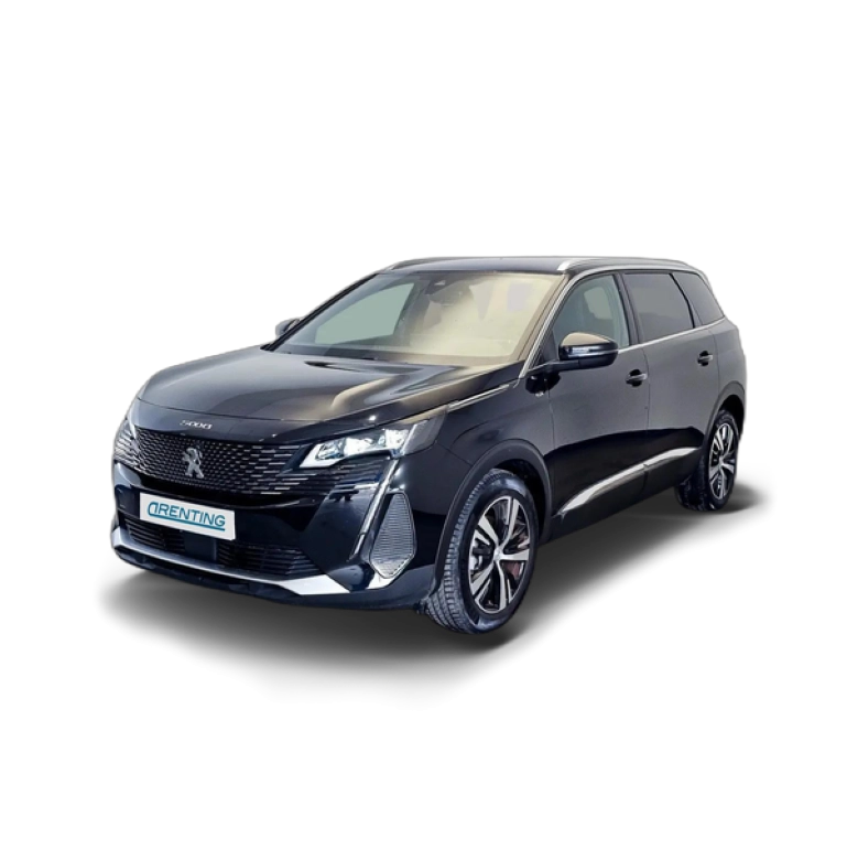 Renting Peugeot 5008 1.5BlueHDi S&S GT EAT8 130 Negro