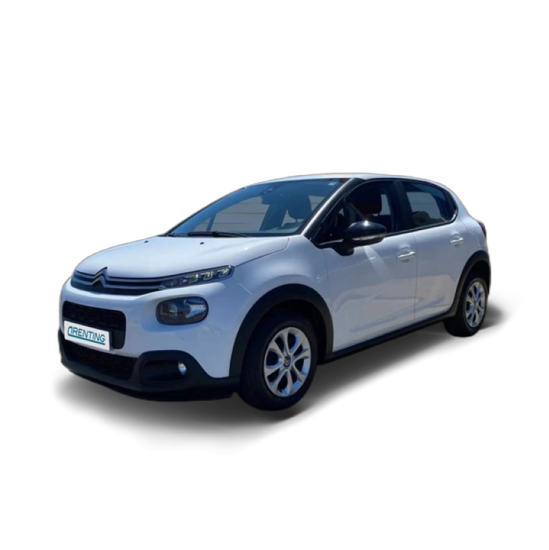 Renting Citroen C3 1.5BlueHDi S&S Live 100 Blanco