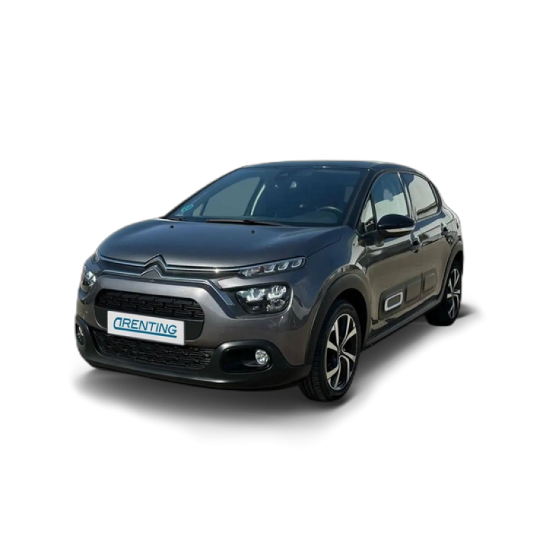 Renting Citroen C3 1.5BlueHDi S&S Shine 100 Gris 1