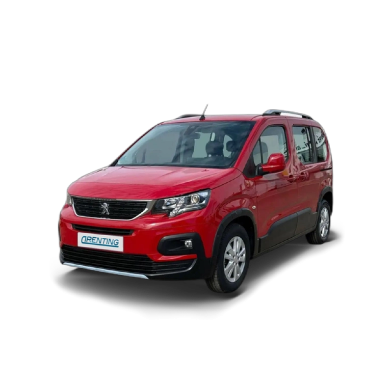 Renting Peugeot Rifter 1.5BlueHDi S&S Standard Allure 130 Rojo