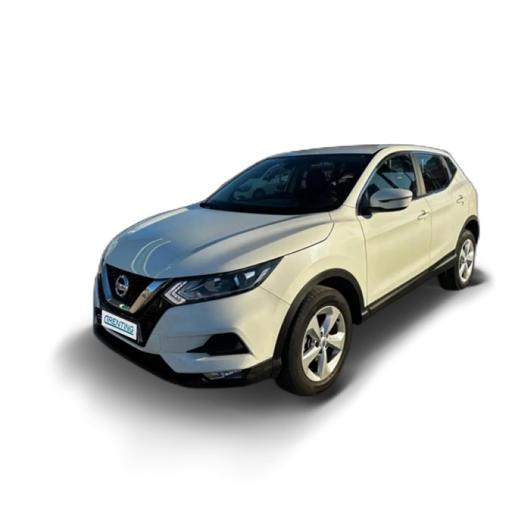 Renting Nissan Qashqai 1.5dCi Acenta 4×2 85kW Blanco 4