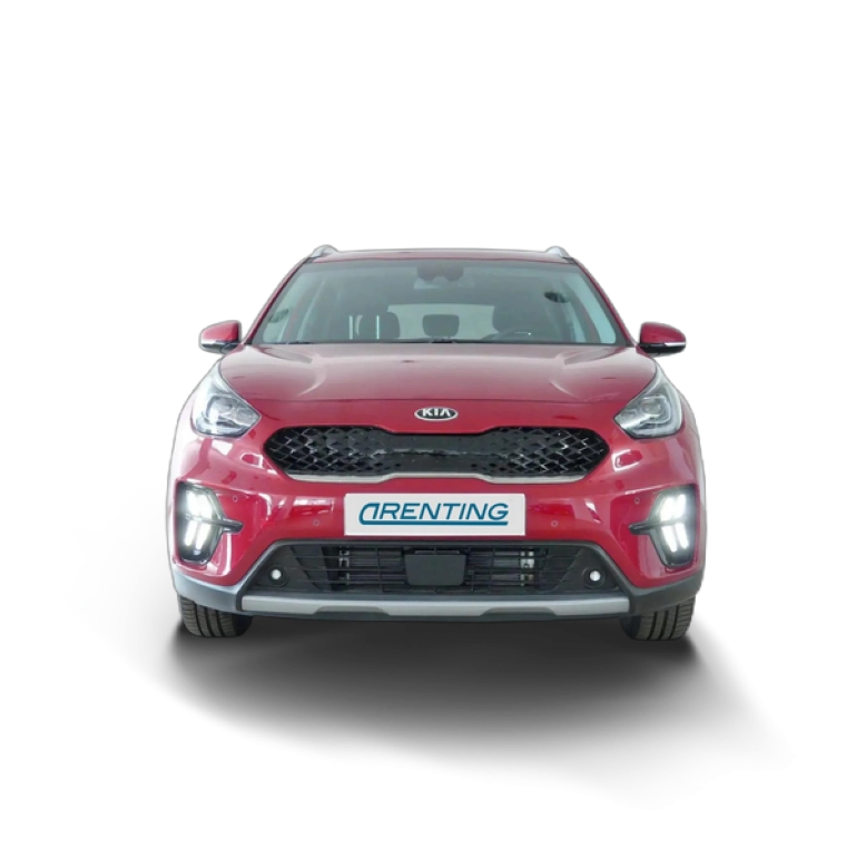 Renting Kia Niro 1.6 HEV Emotion Rojo