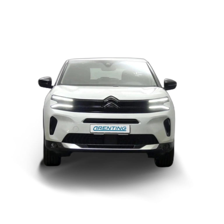 Renting Citroen C5 Aircross 1.6 HYBRID 225 FEEL PACK AUTO 225 5P Blanco