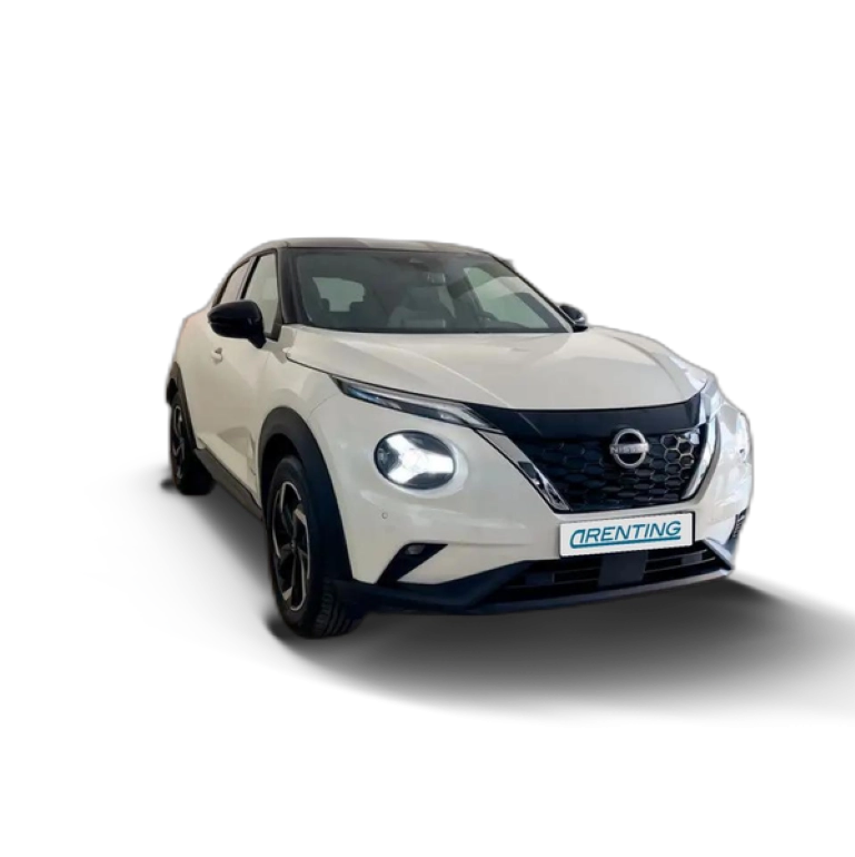 Renting Nissan Juke 1.6 HYBRID HEV 105KW N-CONNECTA AUTO 143 5P Blanco