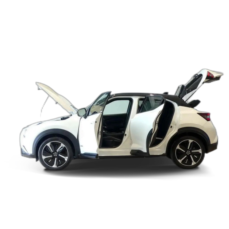 Renting Nissan Juke 1.6 HYBRID HEV N-DESIGN BLACK A 143 5P Blanco 1