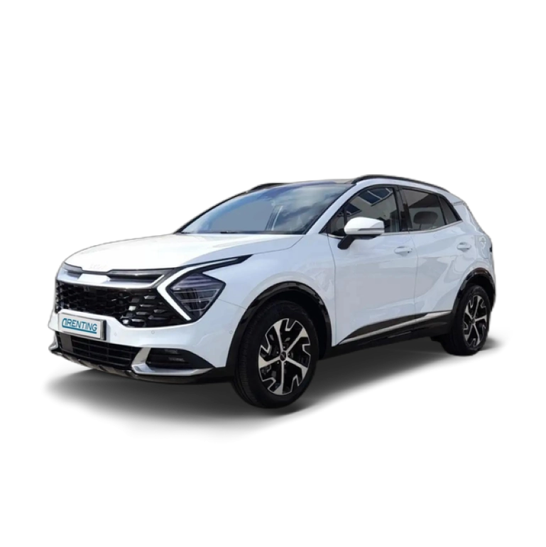 Renting Kia Sportage 1.6 T-GDi HEV 171kW (230CV) Tech 4×2 Blanco 3