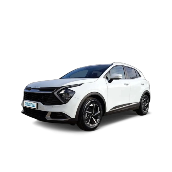 Renting Kia Sportage 1.6 T-GDi MHEV 180CV Tech 4×4 DCT Blanco