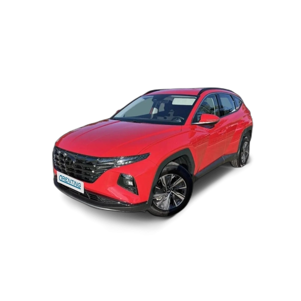 Renting Hyundai TUCSON 1.6 TGDI 169kW (230CV) HEV Maxx Auto Rojo