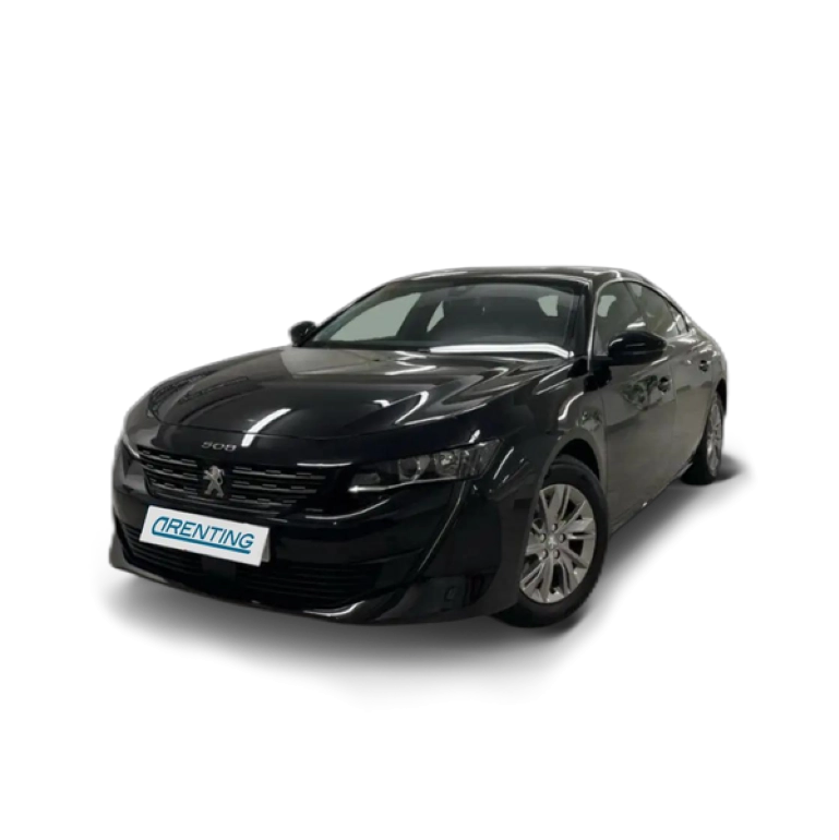 Renting Peugeot 508 1.6BlueHDI Active 120 Negro