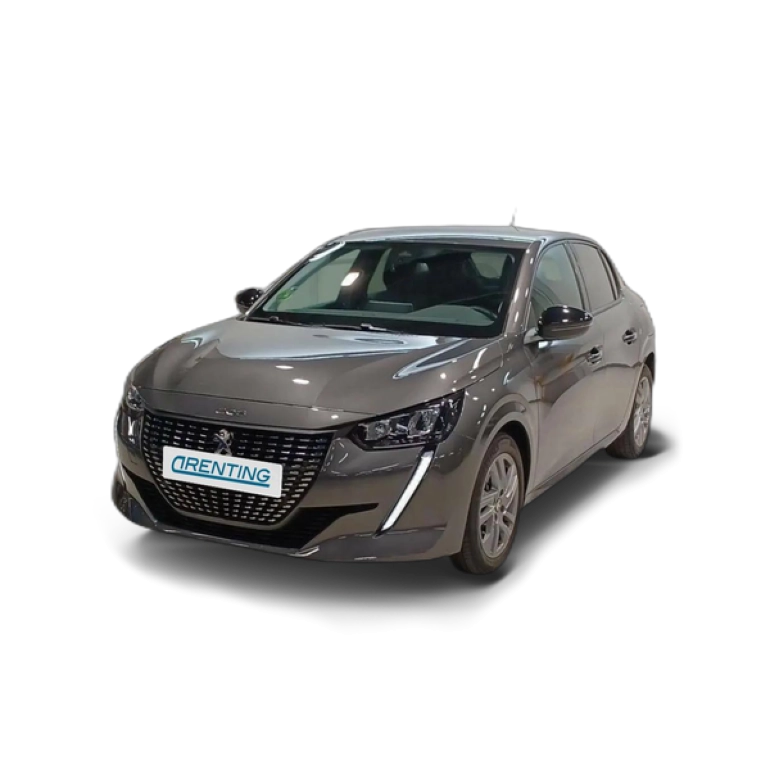 Renting Peugeot 208 1.6BlueHDi Allure 100 Gris 2 1