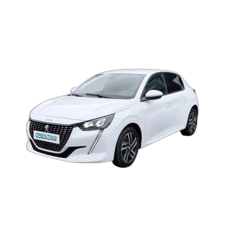 Renting Peugeot 208 1.6BlueHDi Allure 100 Blanco 3