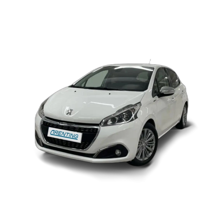 Renting Peugeot 208 1.6BlueHDi Allure 100 Blanco 1