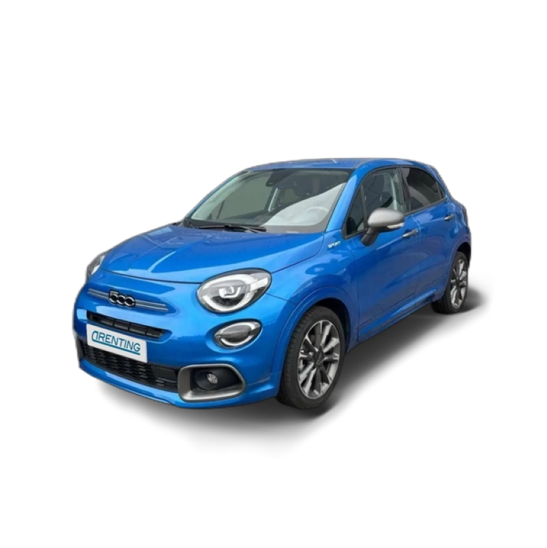 Renting Fiat 500X 1.6Mjt S&S Dolcevita Sport 97kW Azul