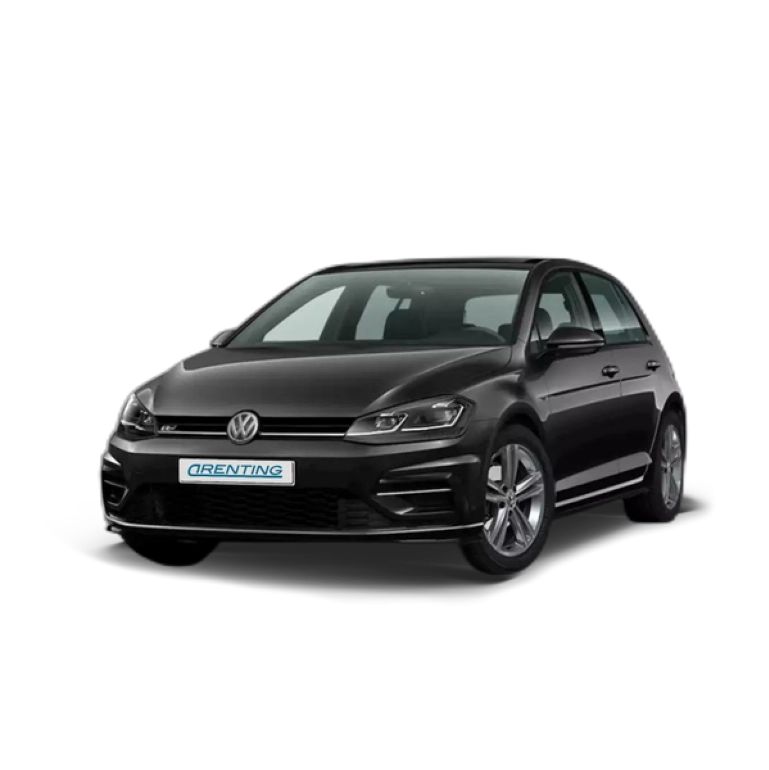 Renting Volkswagen Golf 1.6TDI R-Line 85kW Negro