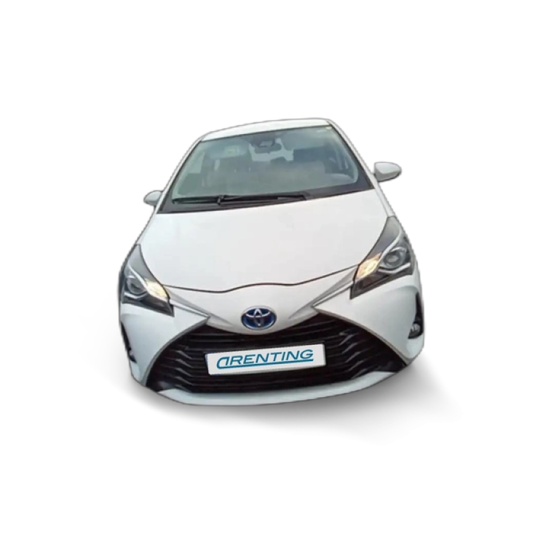 Renting Toyota Yaris 100H 1.5 Active Blanco 1