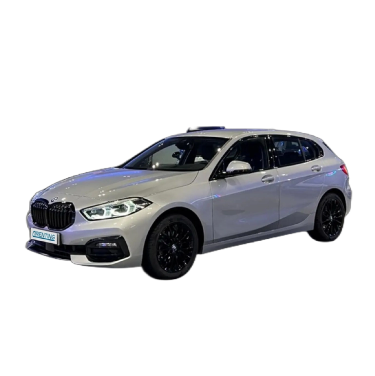 Renting BMW 118 118d Gris 3