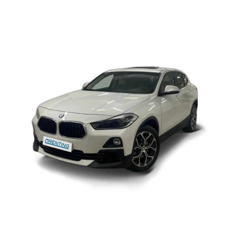 Renting BMW X2 118d SDRIVE Avantage 140 c.v / AUTOMATICO Blanco