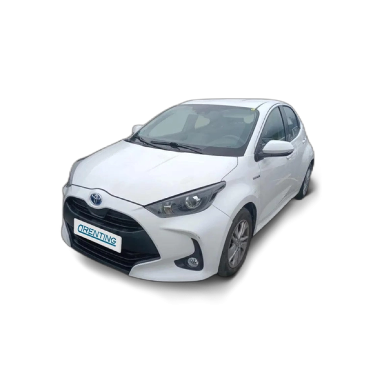 Renting Toyota Yaris 120H 1.5 Business Plus Blanco 1