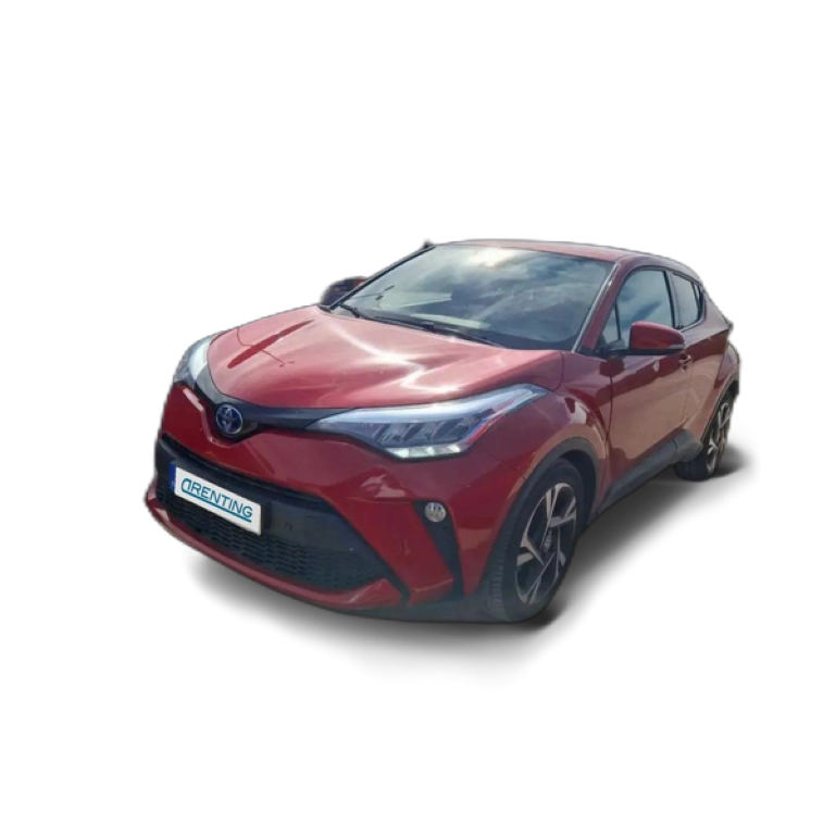 Renting Toyota C-HR 125H Advance Rojo 2