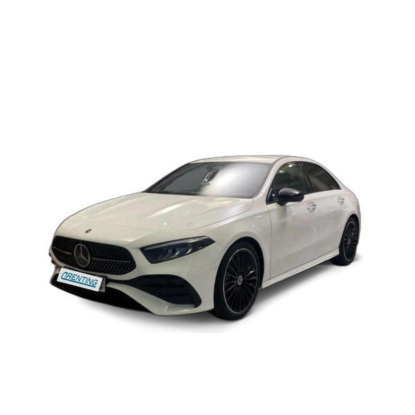 Renting Mercedes-Benz A 180 180d Sedán Progressive Line Advanced 8G-DCT Blanco