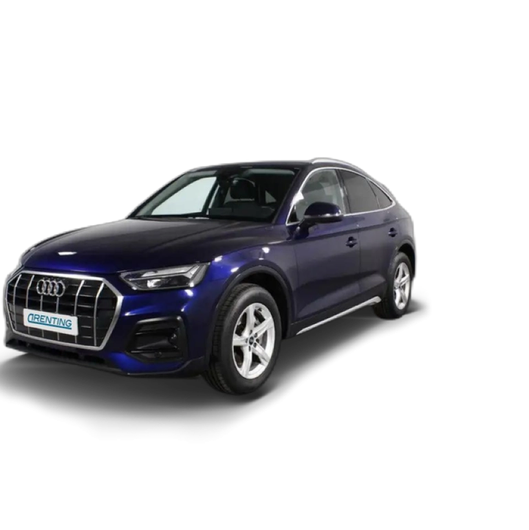 Renting Audi Q5 2.0 35 TDI S TRONIC ADVANCED 5P Azul