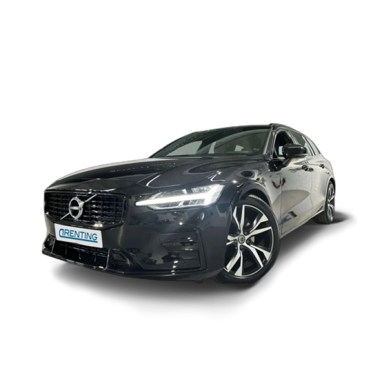 Renting Volvo V60 2.0 B4 G Plus Dark Auto 197cv Negro