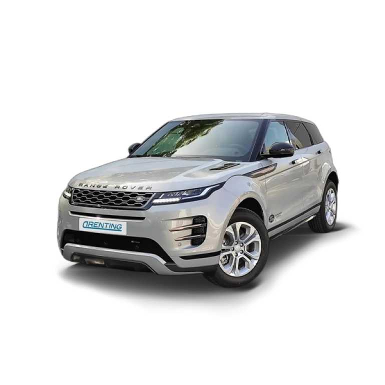 Renting Land Rover Range Rover Evoque 2.0 D163 S AUTO 4WD MHEV Negro