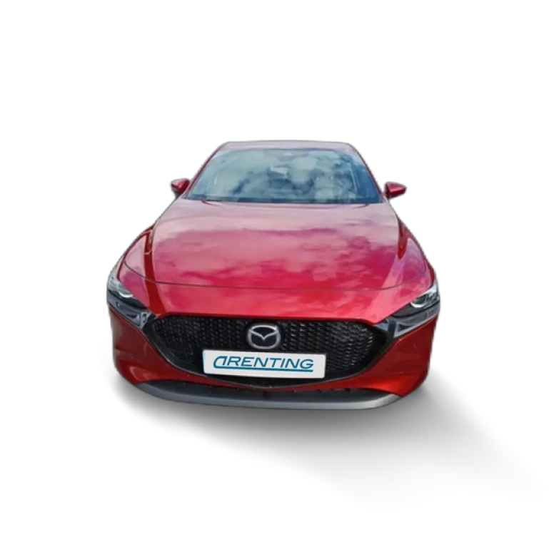 Renting Mazda 3 2.0 e-Skyactiv-G Evolution 90kW Rojo