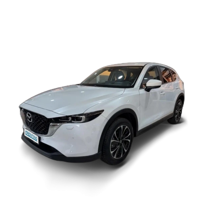 Renting Mazda CX-5 2.0 e-Skyactiv-G MHEV Advantage 2WD 121kW Blanco