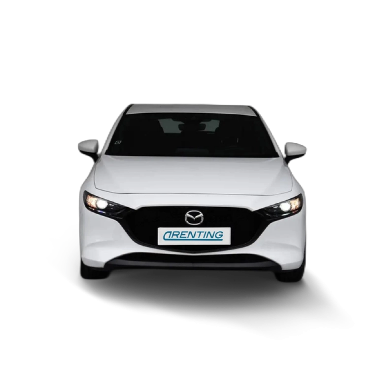 Renting Mazda 3 2.0 SKYACTIV-G M Hybrid Blanco 1