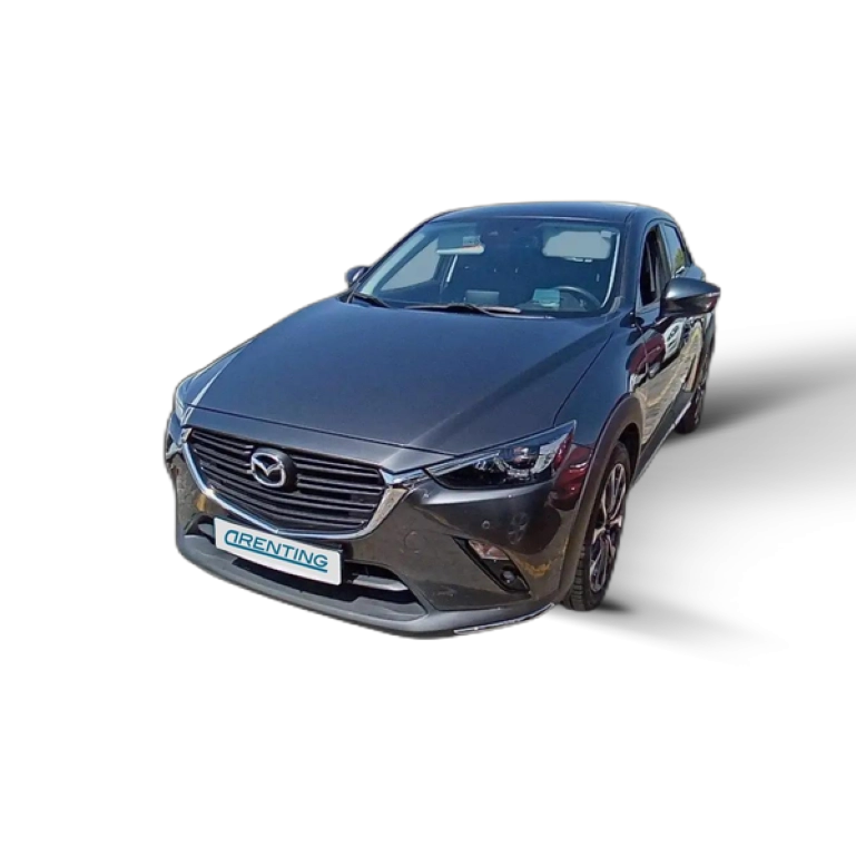 Renting Mazda CX-3 2.0 Skyactiv-G Zenith 2WD Aut. 89kW Gris